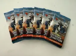 MTG Lot of 6 Outlaws of Thunder Junction Play Booster Packs- Magic the Gathering - Image 1