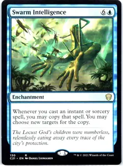 Swarm Intelligence MTG Commander 2021 Rare - Image 1