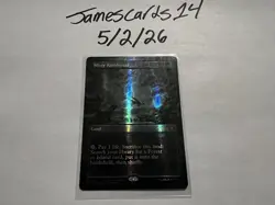 MTG Misty Rainforest Borderless, Dragonscale Foil, Special Guest Tarkir - Image 1