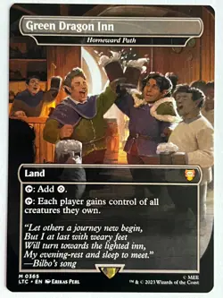 Green Dragon Inn M0365 MTG(LTC) lotr borderless - Image 1