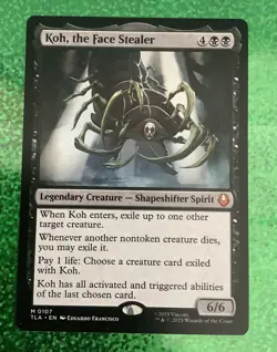 MTG Magic card Mystic 0107 Koh The face stealer TLA Avatar last Airbender NM - Image 1