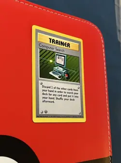 1999 Pokemon Base Set Computer Search 71/102 1st Edition NM English - Image 2