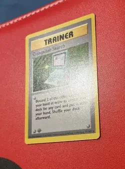 1999 Pokemon Base Set Computer Search 71/102 1st Edition NM English - Image 5