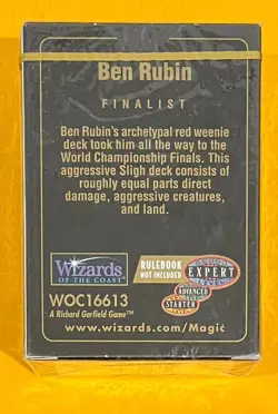 MTG WORLD CHAMPIONSHIP DECK 1998 Rubin (OldManMTG 008-645) - Image 3