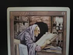 Library of Leng 5th Edition MTG 1997 Vintage Artifact Magic the Gathering LP - Image 3