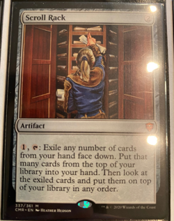 Scroll Rack - Commander Legends #337/361 - Magic the Gathering - Image 1