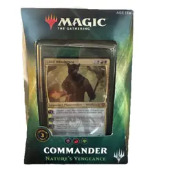 Commander 2018: Nature's Vengeance MTG Brand New Sealed, Box Has Some Damage - Image 1