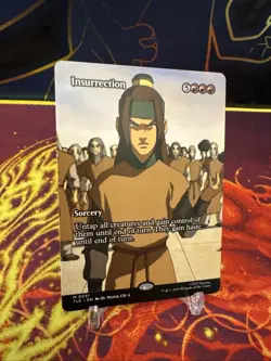 MTG - Insurrection (Borderless) - Avatar: The Last Airbender NM/M Condition - Image 2