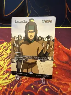 MTG - Insurrection (Borderless) - Avatar: The Last Airbender NM/M Condition - Image 3