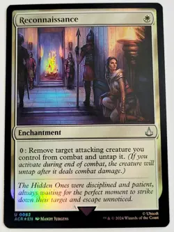 MTG Reconnaissance Foil [Universes Beyond Assassin's Creed] NM - Image 1
