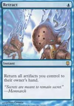 1x Retract Moderate Play MTG Magic - Kid Icarus - - Image 1