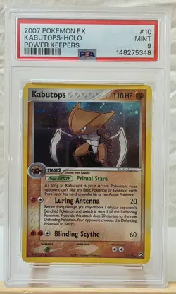 2007 Pokemon EX Power Keepers Kabutops-Holo #10 MINT 9 *NEWLY GRADED* - Image 3