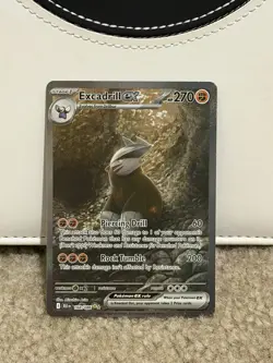 Pokemon Black Bolt Excadrill ex 168/086 Special Illustration Rare - Image 1