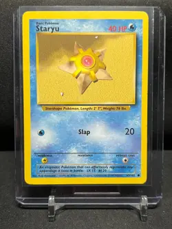 Staryu 65/102 Pokemon 1999 Unlimited Base Set LP - Image 1