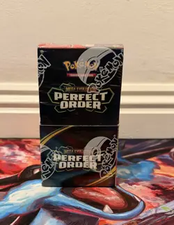 Pokemon TCG Perfect Order Half Booster Box 18 Packs - Sealed - Image 1