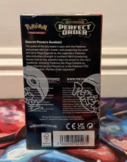 Pokemon TCG Perfect Order Half Booster Box 18 Packs - Sealed - Image 2