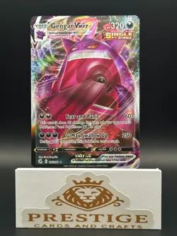Pokemon - Gengar VMAX 157/264 Swsh08: Fusion Strike Holo NM - Image 1