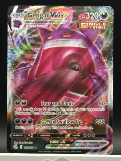 Pokemon - Gengar VMAX 157/264 Swsh08: Fusion Strike Holo NM - Image 2
