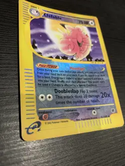 Clefable Expedition Base Set Reverse Holo 41/165 WOTC Pokemon Card - Image 2