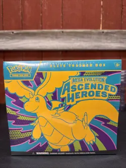 Pokemon TCG Ascended Heroes ETB Elite Trainer Box Sealed - Image 1