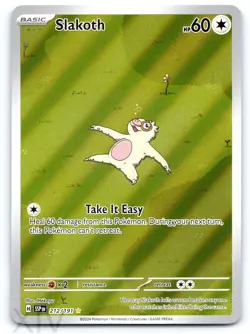 Slakoth 212/191 Pokemon Surging Sparks Illustration Rare - Image 1