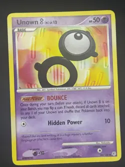 Unown B 66/130 Diamond Pearl Base Set Pokemon TCG LP - Image 1