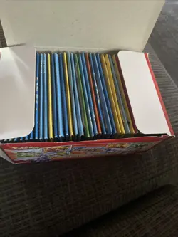 Pokemon Chinese ID Red Booster Box Box Is Open Has All 36 Packs Sealed - Image 2