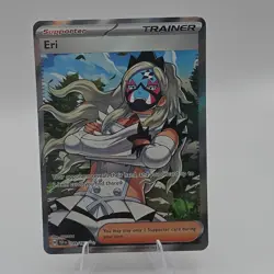 Pokemon Eri 199/162 Ultra Rare Full Art Holo SV05 Temporal Forces Trainer - Image 1