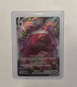 Pokemon Gengar VMAX Full Art Holo Ultra Rare Fusion Strike 320 HP 157/264 - Image 1