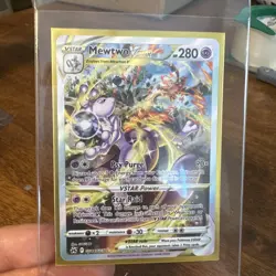 Mewtwo VSTAR GG44/GG70 Crown Zenith Galarian Gallery Holo Full Art 280HP - Image 1