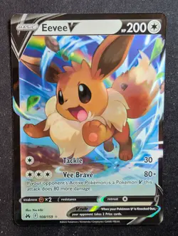 Eevee V - 108/159 - Crown Zenith (Pokemon) - Image 1