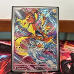 Pokemon Zeraora 151/142 SV07 Stellar Crown Illustration Rare Holo English - Image 1