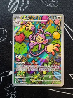 Ambipom 107/094 Pokemon TCG Phantasmal Flames Illustration Rare English - Image 1