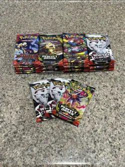 Pokemon TCG 42 Pack Lot , White Flare , Mega Evolution , Perfect Order - Image 1