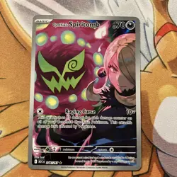 Pokemon TCG Cynthia's Spiritomb 244/217 Illustration Rare Ascended Heroes - Image 1