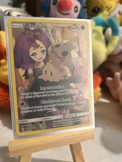 Pokemon Mimikyu 245/236 Sm-Cosmic Eclipse Secret Rare Full Art Holo Basic 70 HP - Image 3