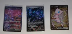 Pokemon TCG 151 UPC Promo Set Mew 053, Mewtwo 052, New Sealed & Metal Mew 205 - Image 3