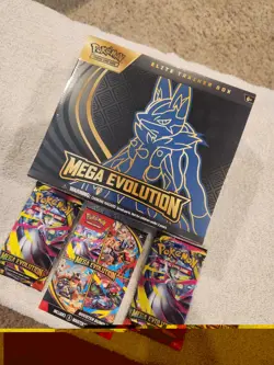 Pokemon Package Mega Evolution ETB + Booster Bundle + 2 Packs All Sealed New - Image 4