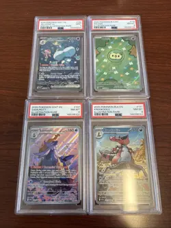 Pokemon White Flare Black Bolt PSA 8 And 9 Lot - Image 1