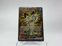 Pokemon TCG: Meowth ex 121/088 - ENGLISH Special Illustration Rare - ✅NM / MINT✅ - Image 1