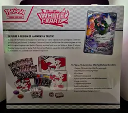 Pokemon TCG White Flare Elite Trainer Box ETB – Factory Sealed – English – MINT - Image 2