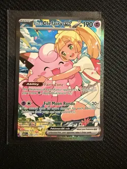 Lillie's Clefairy ex 280/217 Me: Ascended Heroes Holo Near Mint NM Pokemon TCG - Image 1