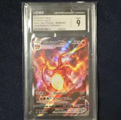 Pokemon Charizard VMAX SWSH261 Black Star Promo Holo Ultra-Premium CGC 9 - Image 1