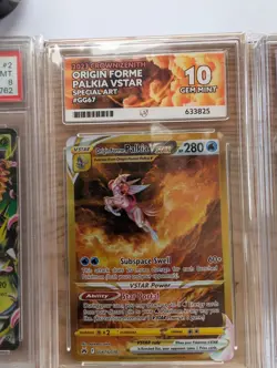 Pokemon TCG Origin Forme Palkia VSTAR GG67/GG70 Ace 10 💎 Perfect Subgrades 💎 - Image 1