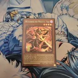 Yugioh Mitsurugi no Mikoto, Saji L26D-ENM05 Secret Rare 1st Edition - Image 1
