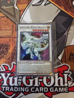 YUGIOH SHOOTING RISER DRAGON DANE-ENSE3 SUPER LIMITED ED NM - Image 1