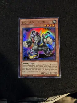 T.G. Rush Rhino - LC5D-EN210 - Ultra Rare - Yugioh - Image 1