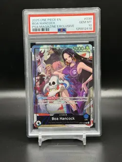 Boa Hancock (2025 PSA Magazine Promo) OP07-038 One Piece Promotion Cards Foil - Image 1