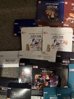 One Piece Lot Of EMPTY Booster Box OP-01 to OP-14 English *Empty* box’s only x33 - Image 2