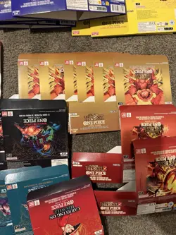 One Piece Lot Of EMPTY Booster Box OP-01 to OP-14 English *Empty* box’s only x33 - Image 3